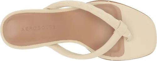 Miniatura 5 de Aerosoles Giana Sandalia de tacón para mujer, Bone, 8.5