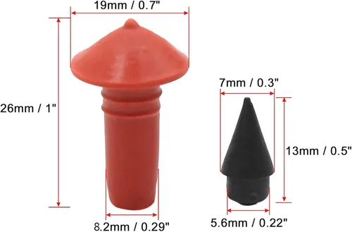 Miniatura 2 de Kit de reparación de neumáticos, kit de tapones de neumáticos profesional resistente, kit de reparación de tapones de neumáticos sin cámara de lujo