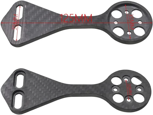 Miniatura 4 de Manillar Aero integrado en la parte delantera de ciclismo para computadora de carretera compatible con Garmin, para XOSS G G+ y accesorio de luz