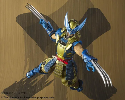 Miniatura 7 de BLUEFIN Tamashii Naciones Meisho Manga Realización Muhomono Wolverine Marvel