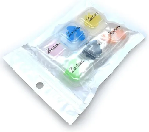 Miniatura 5 de 6 juegos de tapones impermeables para los oídos de natación para niños con funda, protegen las orejas de los niños en la ducha de agua