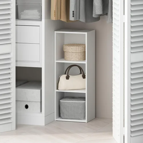 Miniatura 39 de Furinno Reed - Organizadores y almacenamiento de armario, organizador de armario de 5 niveles, estante abierto, para armario, dormitorio, sala