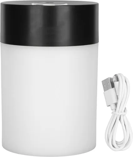 FLEXMAN Humidificador de aire, humidificador portátil pequeño de niebla fría de 20.3 fl oz, carga USB, humidificador de niebla fría de bajo ruido