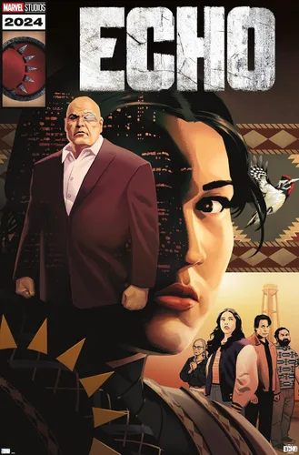 Trends International Marvel Echo - Póster de pared con portada de cómic, 22.4 pulgadas de largo x 14.7 W, versión premium sin marco