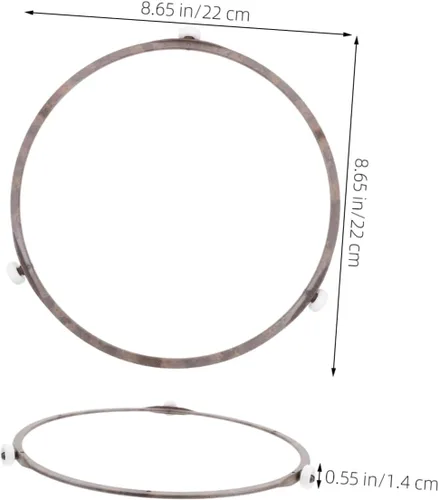 Miniatura 4 de NUOBESTY Soporte de repuesto para placas de vidrio para placas de vidrio, apto para hornos de microondas