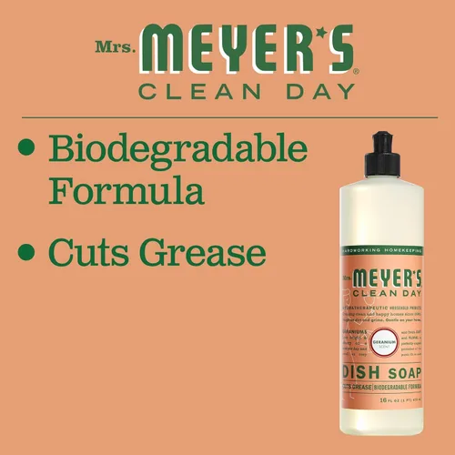 Miniatura 99 de Mrs. Meyer’s Clean Day - Detergente líquido para platos, aroma a lavanda, botella de 16 oz