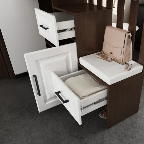 Miniatura 7 de Goldenwarm LSJ12BK. - Manijas de barra cuadrada para cajón de armario, color negro, herrajes negros modernos LSJ12BK para cocina y baños, manijas