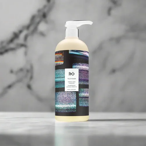 Miniatura 3 de R+Co TELEVISION Perfect Hair Shampoo - Limpiador hidratante y suavizante para el cabello, añade brillo y suavidad, todo tipo de cabello