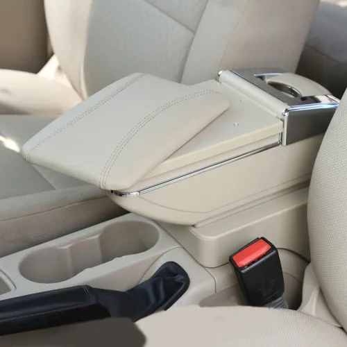 Miniatura 3 de Compatible con Caja de Almacenamiento de Brazo de Consola Central del Coche Nissan Sunny/March Micra K13/Nissan Versa Almera Sedan solamente/Nissan