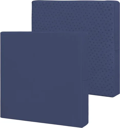 Miniatura 24 de Easy-Going - Paquete de 4 fundas de cojín impermeables para patio, de 24x22x4 pulgadas, fundas de repuesto antideslizantes para asientos al aire