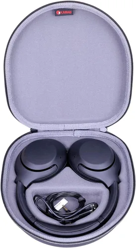 Miniatura 13 de XANAD Funda compatible con auriculares Sony WH-CH720N WH-CH520 con cancelación de ruido, color negro