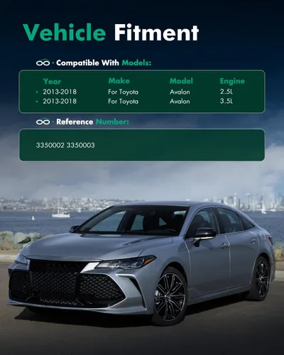 Miniatura 4 de SCITOO - Amortiguador delantero para Toyota se adapta a 2013-2018 para Toyota Avalon Shocks 3350002 3350003 amortiguadores - Juego de 2 piezas