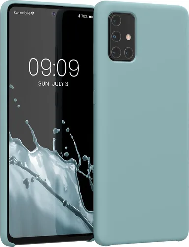 Miniatura 33 de kwmobile Funda Compatible con Samsung Galaxy A14 5G - Funda de teléfono de TPU y silicona con acabado suave - Verde Lima