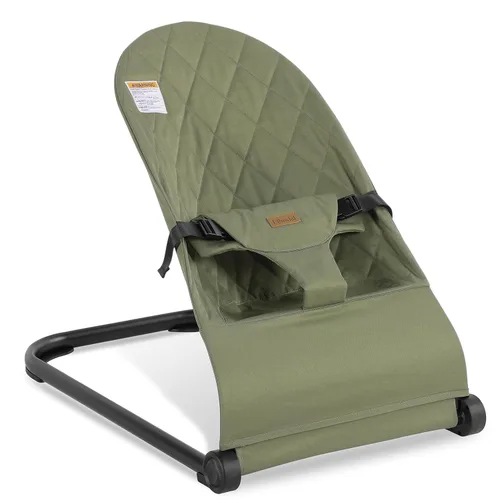 Miniatura 11 de Bouncer para bebé, asiento de gorila portátil para bebés con arnés de seguridad de 3 puntos, asiento ergonómico hinchable, gorila para bebés de 0 a