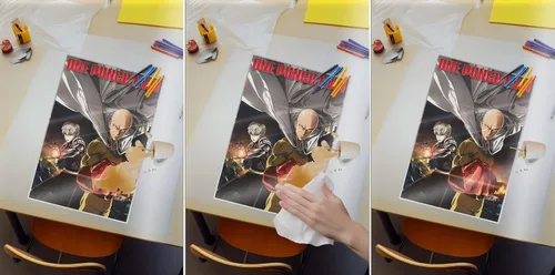 Miniatura 4 de POSTER STOP ONLINE One Punch Man - Póster impreso para serie de televisión de anime (Destrucción) (tamaño: 24 x 36 pulgadas) (póster laminado)