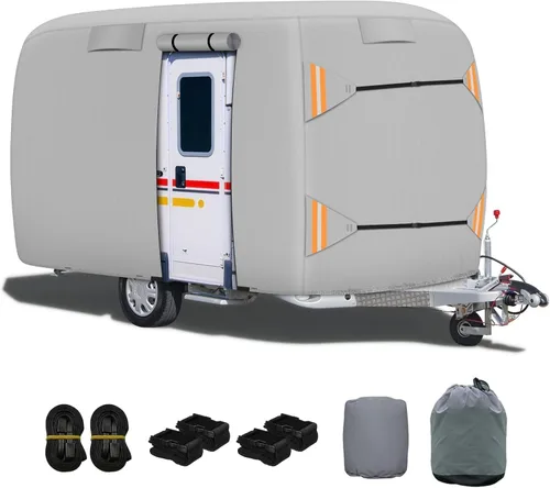 Miniatura 10 de Cubiertas para caravanas y remolques (SV1-Pop Up Camper, 8-10 pies grandes)
