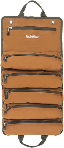 Bucket Boss - Super Roll, bolsas de herramientas - Serie original (74004), marrón