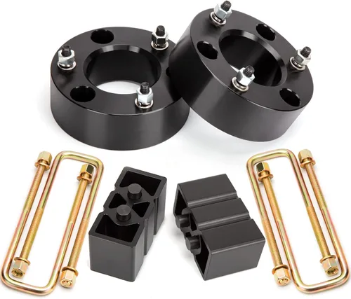 Miniatura 10 de Dynofit - Kits de nivelación con elevación para F150 2WD/4WD 2004-2020, kit completo de elevación de 3 pulgadas delantero y 2 pulgadas trasero