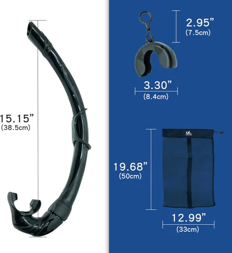 Miniatura 5 de YUEX MER - Snorkel de buceo, pesca submarina, apnea, esnórquel
