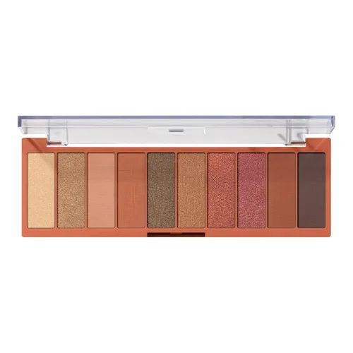 Miniatura 7 de e.l.f. Paleta de Sombras de Ojos Perfect 10, Diez Tonos Ultra-pigmentados Brillantes y Mate, Vegano y Libre de Crueldad, Oro Rosa Nude