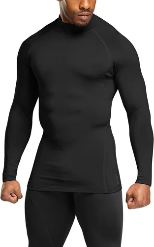 Miniatura 9 de ATHLIO 2 or 3 Pack Men's Thermal Long Sleeve Compression Shirts, TurtleMock Winter Sports Base Layer, Active Running Shirt
