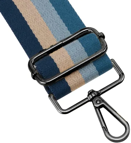 Miniatura 87 de ZOOEASS Hebillas de níquel Correa ancha para el hombro ajustable de repuesto para cinturón de pistola, hebilla de guitarra estilo bandolera