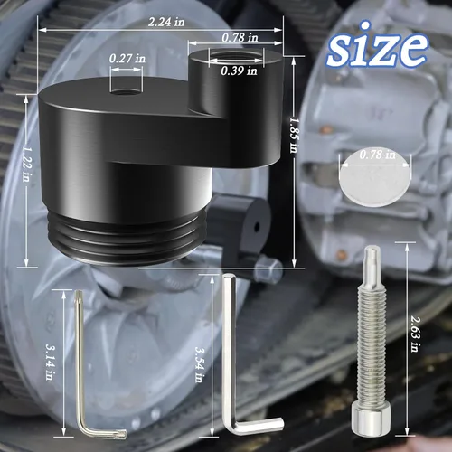 Miniatura 5 de CVT - Kit de herramientas de cambio de correa de transmisión para separador de embrague, compatible con Can Am Maverick X3 Trail Max 2017-2022
