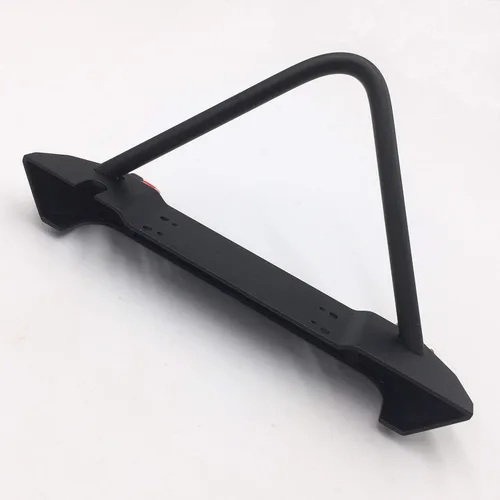 Miniatura 3 de KYX Juego de parachoques delantero y trasero de metal de carreras con luces LED, accesorios para RC Crawler Car Axial SCX10 II 90046 Traxxas TRX-4