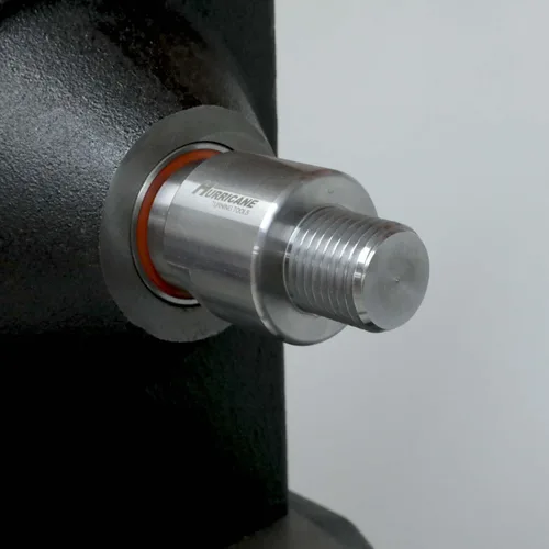Miniatura 4 de Hurricane Turning Tools, Adaptador de husillo de cabezal para torno de madera, convierte husillo de 1 "x 8 TPI a 1 1/4" x 8 TPI