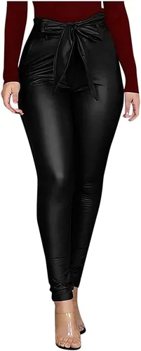 Pantalones vintage de cintura alta para mujer, estilo casual, pierna recta, holgados, holgados, pierna ancha, estampado floral, ropa de calle