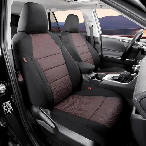 Miniatura 11 de coverdream Fundas de asiento con ajuste personalizado para Toyota RAV4 Limited, XLE, SE, Platinum, Adventure 2013 2014 2015 2016 2017 2018