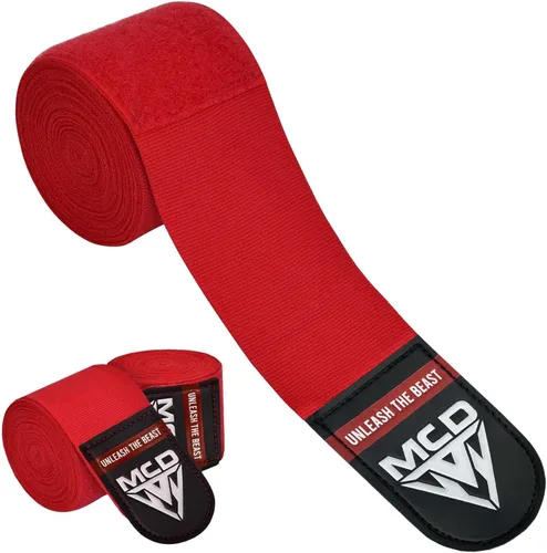 Miniatura 10 de MCD - Envolturas de boxeo para hombres y mujeres de 14.8 ft/180 pulgadas, para guantes de boxeo con lazo para el pulgar, Muay Thai, apretones
