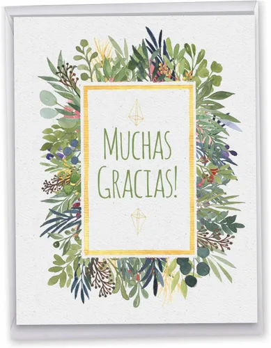 Miniatura 17 de NobleWorks - Tarjeta de papel de agradecimiento grande y divertida de 8.5 x 11 pulgadas con sobre (paquete de 1) Jumbo Big Ass Thank You J6399TYG