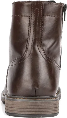 Miniatura 4 de Bruno Marc Botas de motocicleta para hombre, botas de vestir Oxford