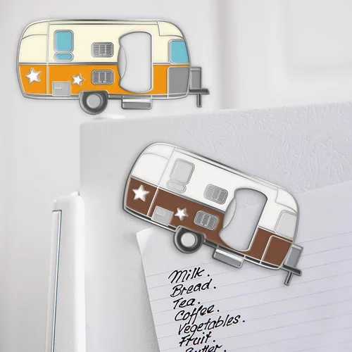 Miniatura 3 de Abrebotellas Magnético para RV con Atrapacorchos, Set de Regalo Único para RV, Imanes Adhesivos para Refrigerador para Fácil Almacenamiento