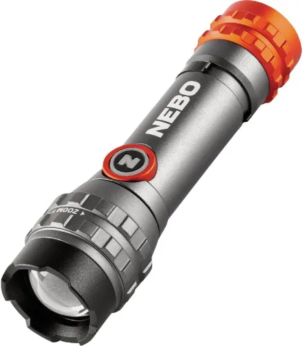 Miniatura 6 de NEBO DAVINCI - Linterna y cargador portátil Lúmenes muy altos, recargable, linterna de mano impermeable para camping y caza, banco de energía USB