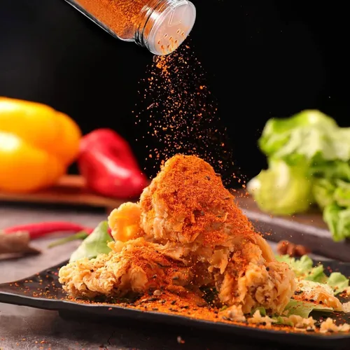 Miniatura 7 de Paquete de 30 frascos de vidrio para especias de 4 oz con etiquetas, botellas de especias cuadradas vacías, recipientes para condimentos con tapas