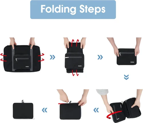 Miniatura 6 de For Spirit Airlines - Bolsa de viaje plegable para mujeres y niñas
