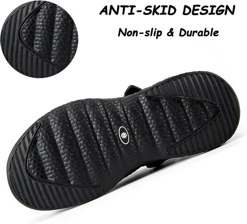 Miniatura 5 de Zuecos de jardín para hombre y mujer, zapatos de jardín de verano, sandalias transpirables para el hogar, zapatos para interiores y exteriores