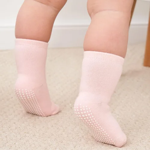 Miniatura 8 de Zaples - Calcetines con suela antideslizante y altura media para bebés, niños y niñas