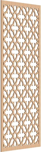 Miniatura 162 de Madison Paneles de pared decorativos de madera con calado, 9 3/8 pulgadas de ancho x 24 3/8 pulgadas de alto x 3/8 de alto, roble rojo rojo (Red Oak)