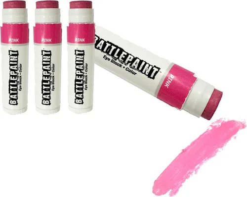 Miniatura 18 de EyeBlack BattlePaint - Grasa negra para debajo de los ojos de colores brillantes para atletas profesionales y súper fanáticos, béisbol, softbol