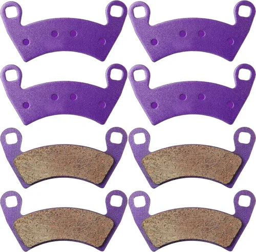 ECCPP Pastillas de freno para Polaris Ranger 570 EPS 800 EFI 900 Crew RZR XP 1000 EPS, FA452 delanteras y traseras