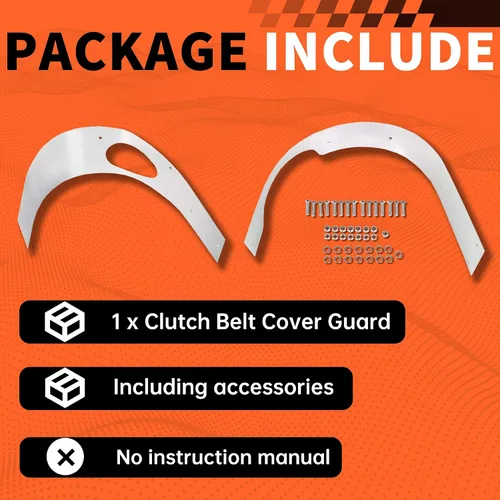 Miniatura 8 de ECOTRIC Protector de cinturón X3 compatible con Can-Am Maverick X3 2017-2023, protector de cinturón de protección interior, cubierta de embrague