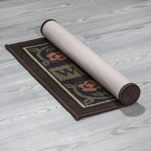 Miniatura 5 de Ottomanson Sweet Home Collection - Alfombra de goma, 2 pies 3 pulgadas x 3 pies, color negro