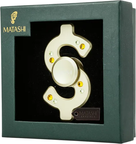 Miniatura 2 de Adorno colgante de dólar para árbol de Navidad chapado en oro de 24 quilates con cristales de Halloween, decoraciones de Navidad para decoración