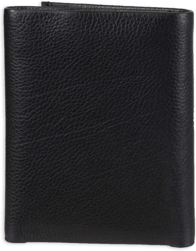 Miniatura 3 de Conjunto de billetera de tres compartimentos y llavero de cuero de Calvin Klein para hombres