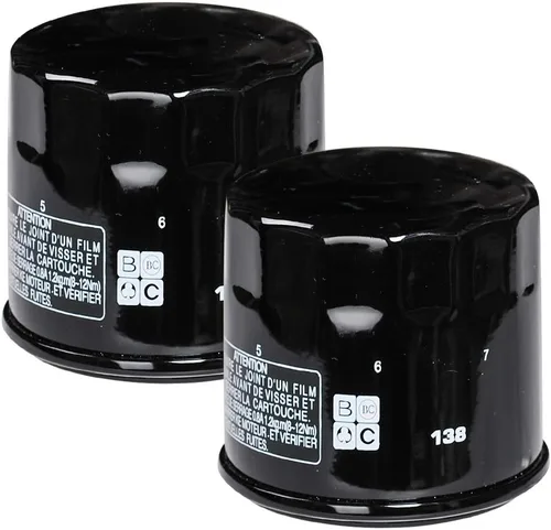 Miniatura 8 de HIFROM Filtro de aceite de repuesto para Suzuki GSXR 600 750 1000 1300 HAYABUSA AN650 LTF400F LTA400F GSF650 VLR1800 VL800 SFV650 GSR750 SV650
