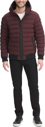 Miniatura 20 de DKNY Chaqueta bomber acolchada con capucha y rendimiento para hombre