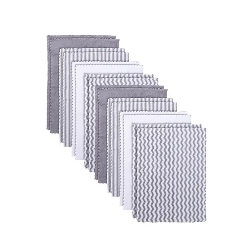 Miniatura 24 de Paquete de 8 paños para eructos súper suaves para bebé, paños para bebé, ultra absorbentes, grandes, para recién nacidos, para niños y niñas, trapos